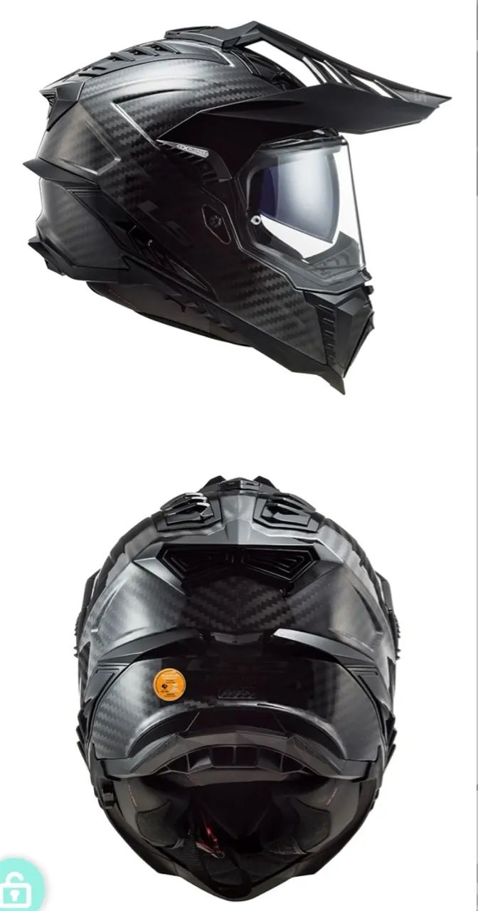 CAPACETE LS2 EXPLORER CARBON - Foto 4