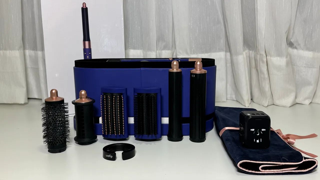 Dyson Airwrap - Multiestilizador de cabelo - Kit completo roxo