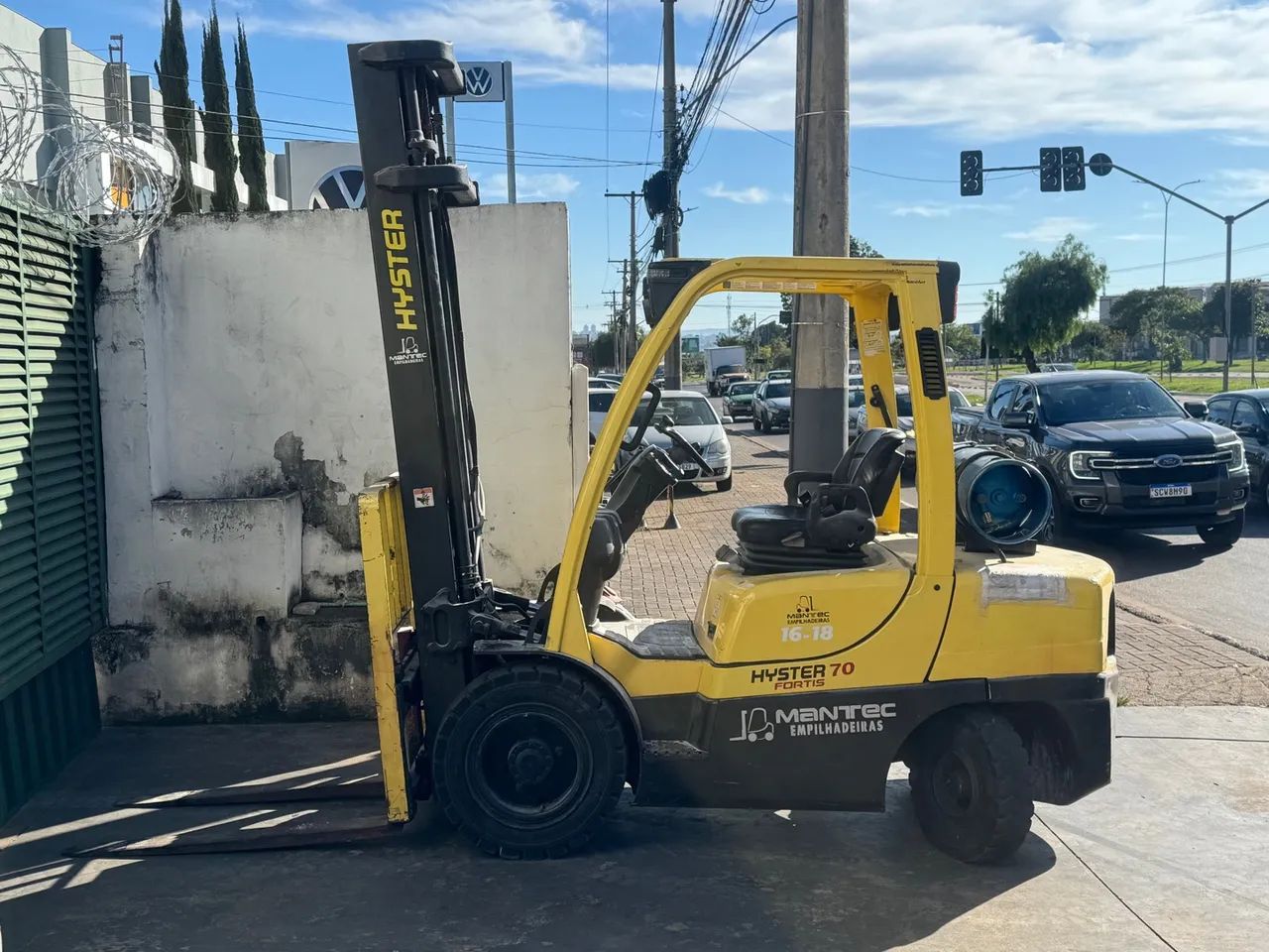 EMPILHADEIRA HYSTER MODELO H70FT N SERIE A977Y18621M, ANO 2014