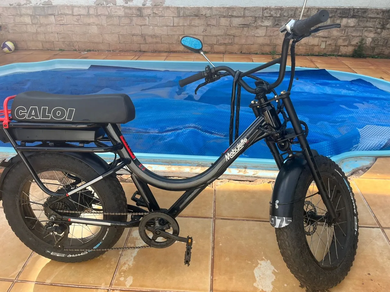 Bicicleta Elétrica Caloi Mobyllete
