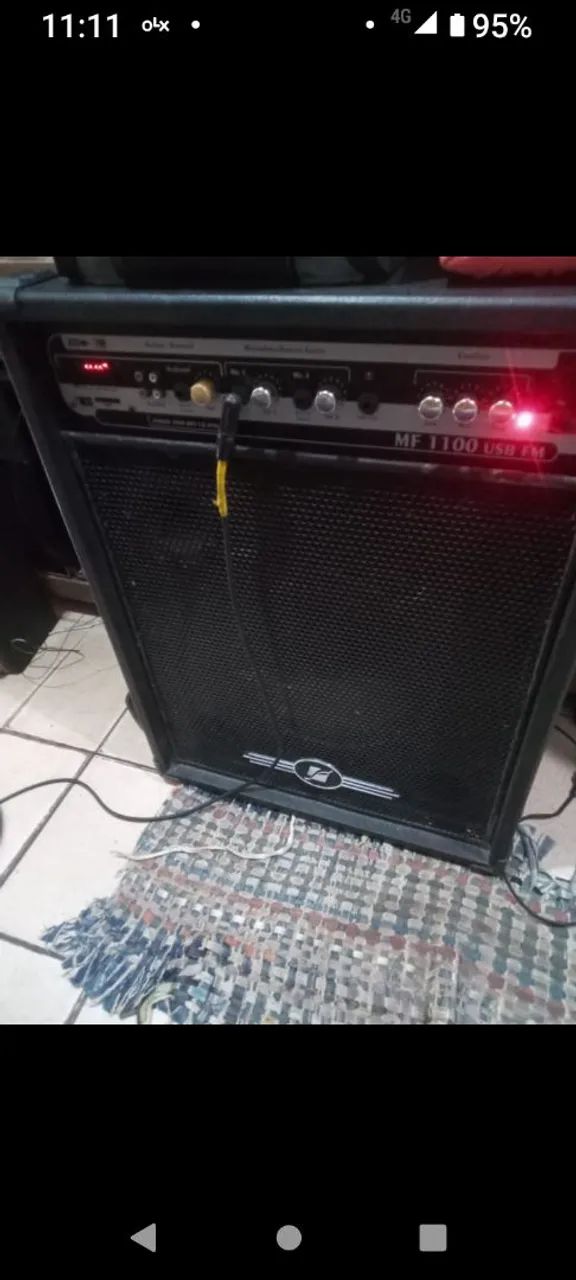 Amplificador MF 1100 USB FM