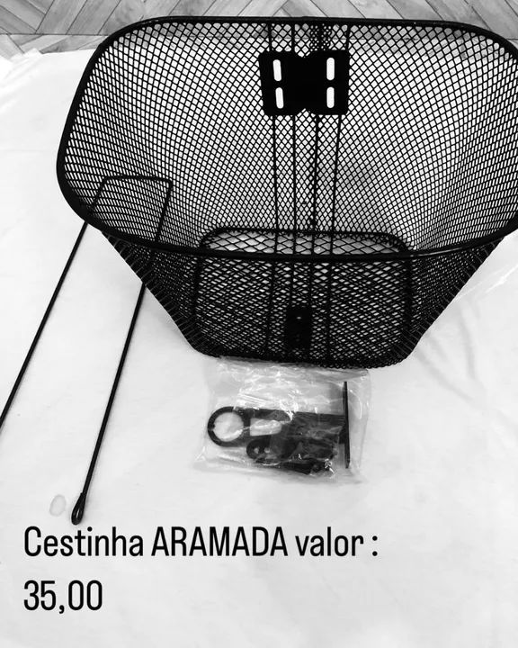 Cestinha aramada 