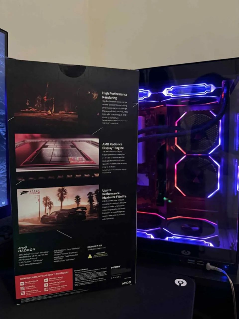 Placa de video Rx 7600 8gb XFX Quick 308, lacrada, 3 anos de garantia, modelo triple fan - Foto 4