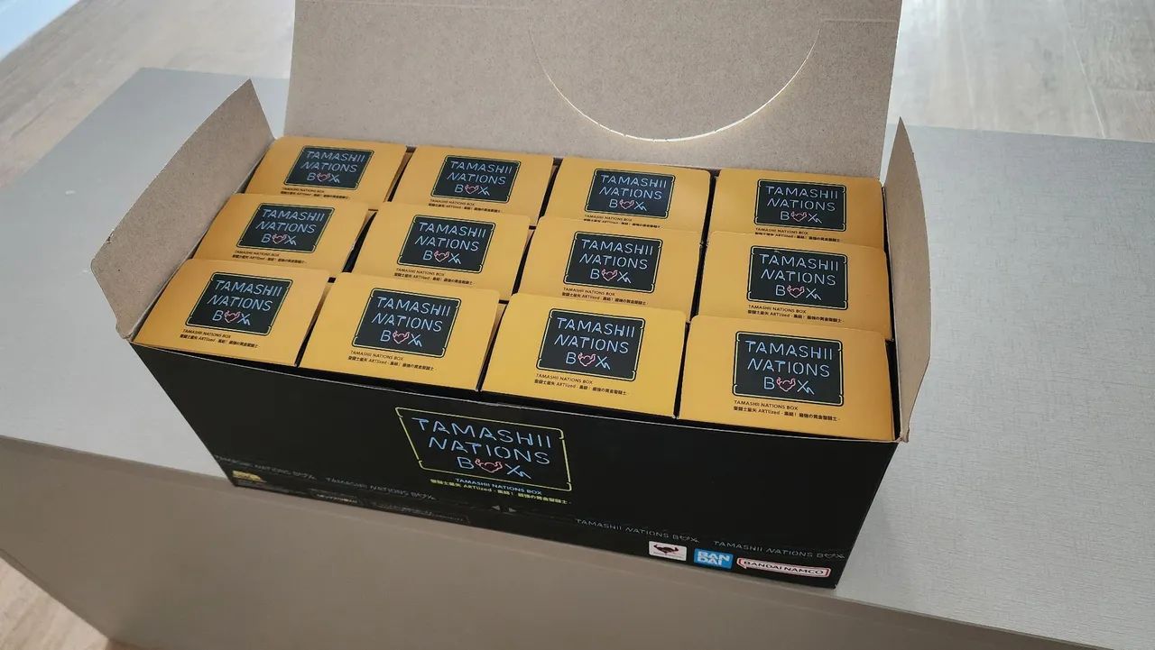 Coleção Cavaleiros do Zodíaco Tamashii Nations Box Original Bandai