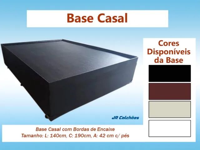 Cama Box Casal, Grátis 2 Travesseiros - Foto 4