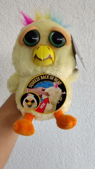 Pelúcia Feisty Pets Pintinho original