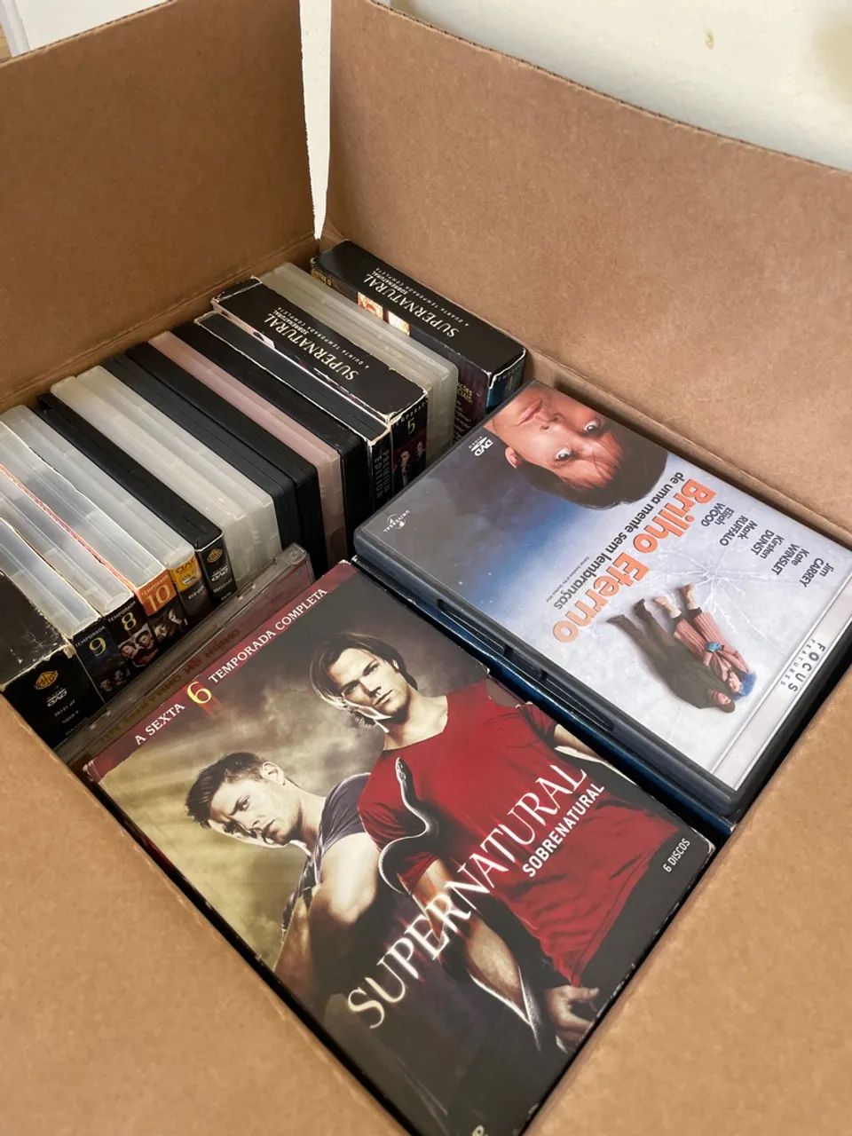 DVDS E BOX DE SERIES
