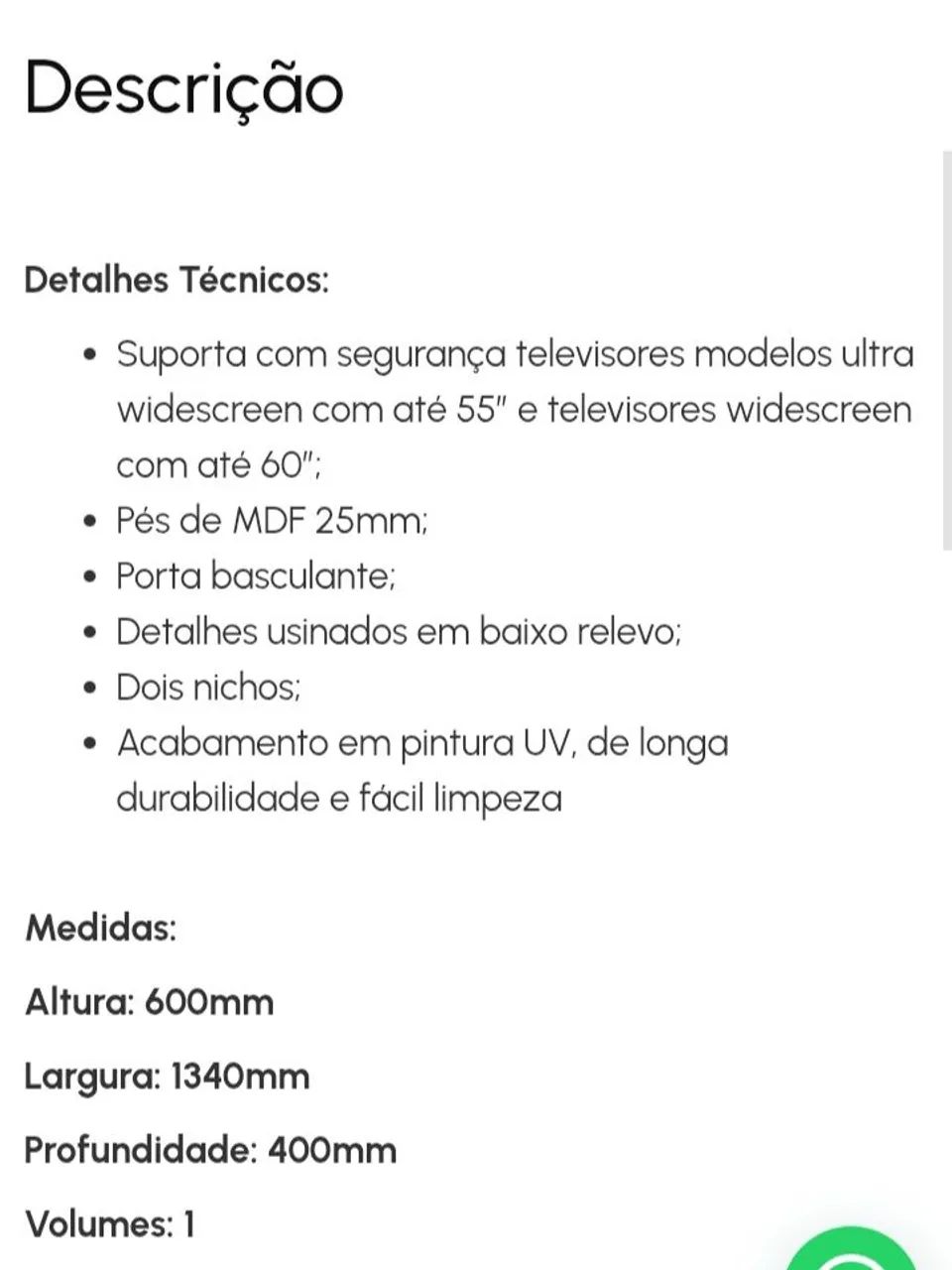 Rack retrô TVs até 60" - Foto 3