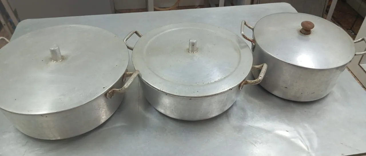 Panelas alumínio batido