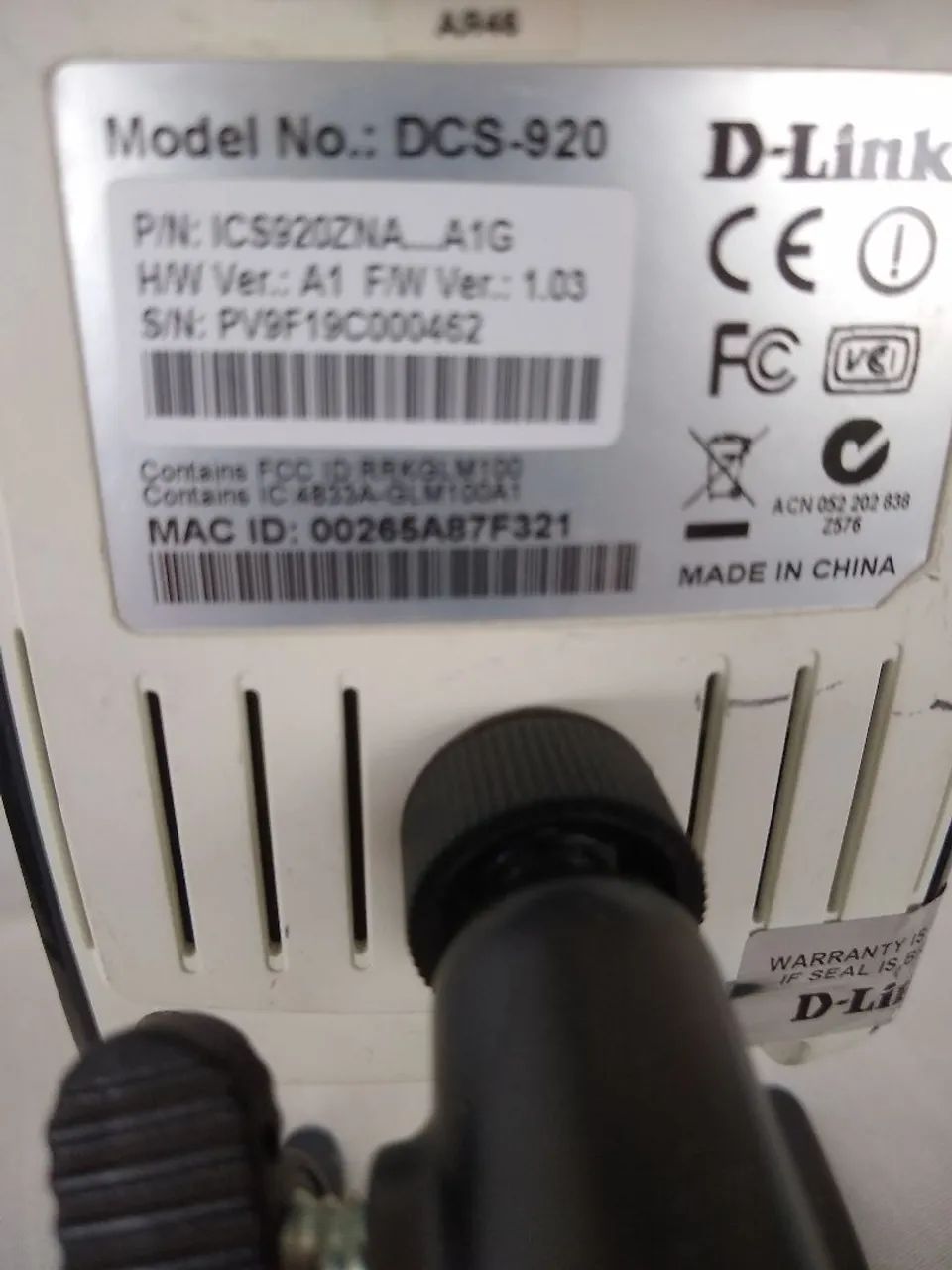 Câmera de Segurança D-Link Securitcam DCS 920 - Foto 3
