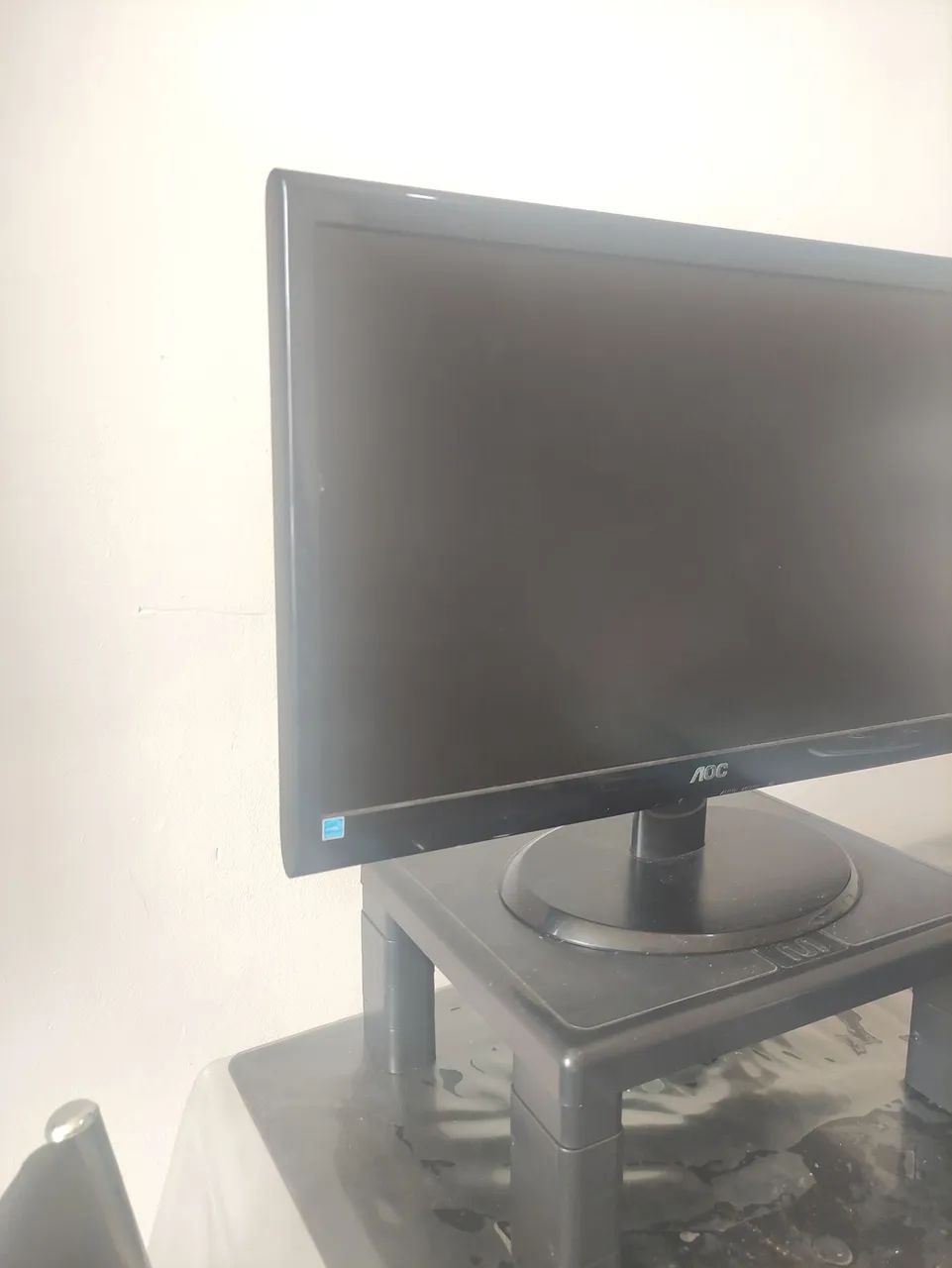 Monitor AOC 22 polegadas, LED, Full HD, funcionamento normal, conservado! - Foto 4