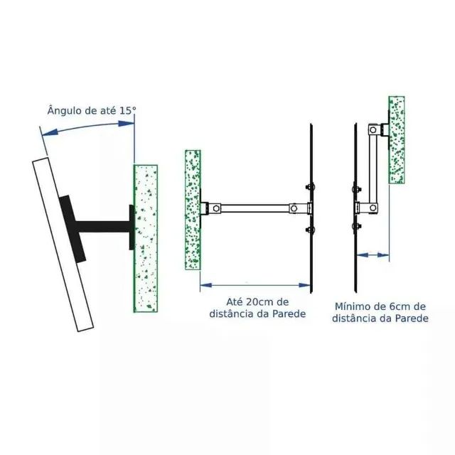 Suporte Smartflex Suportes Novo De Parede Para Tv/monitor 10 A 56   - Foto 4