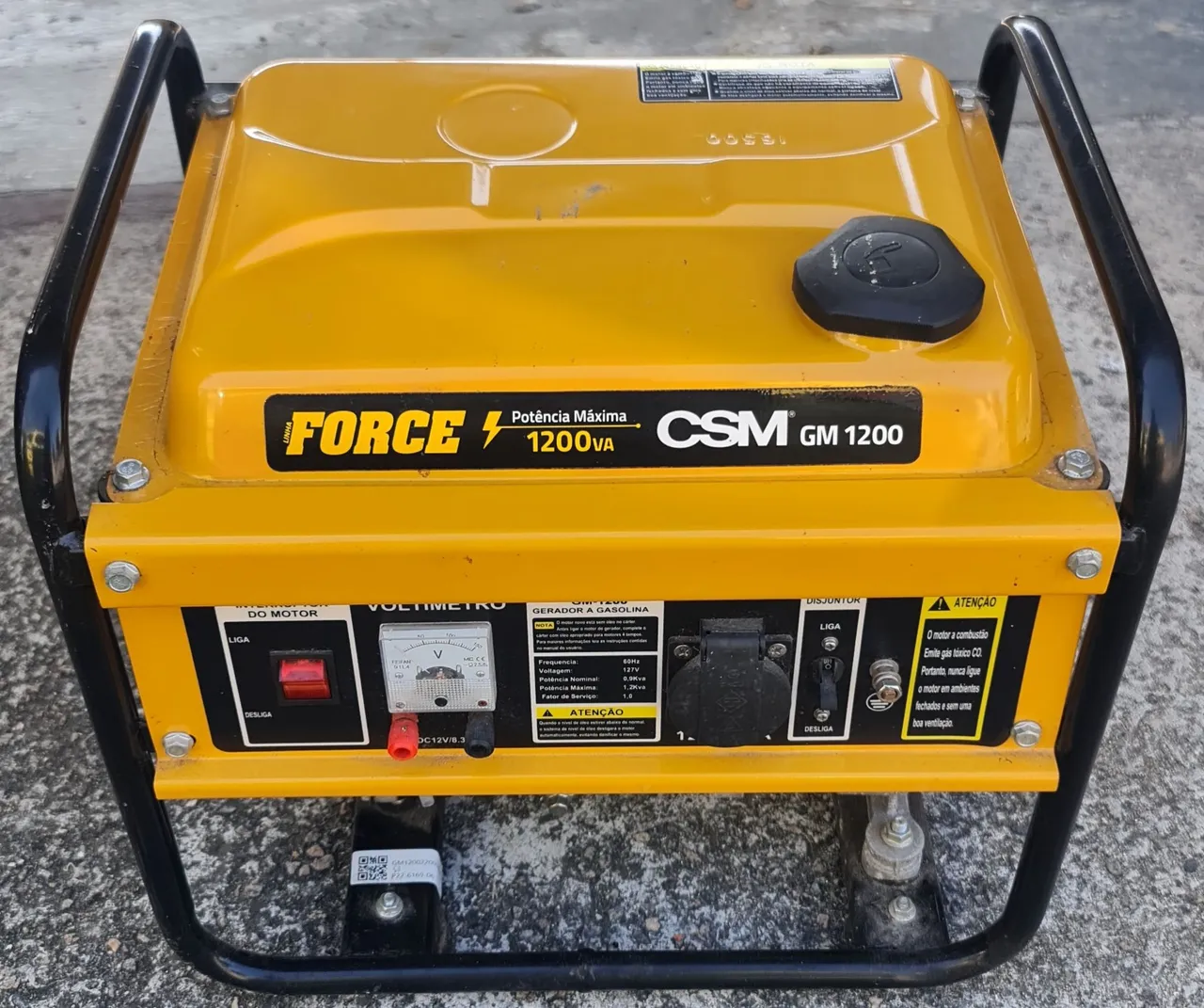 Gerador de Energia Force CSM GM 1200