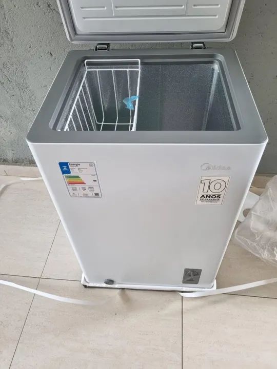 Freezer Vertical Midea 100 Litros - Foto 5