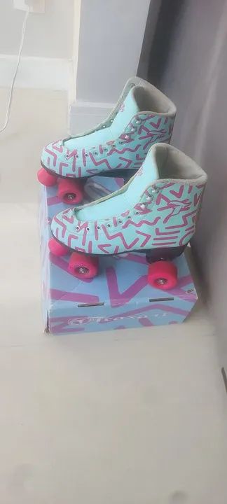 Patins Inline Jolly - Tamanho 38/39 - Foto 5