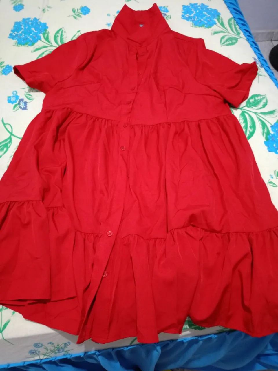 Vestido Vermelho Plus Size