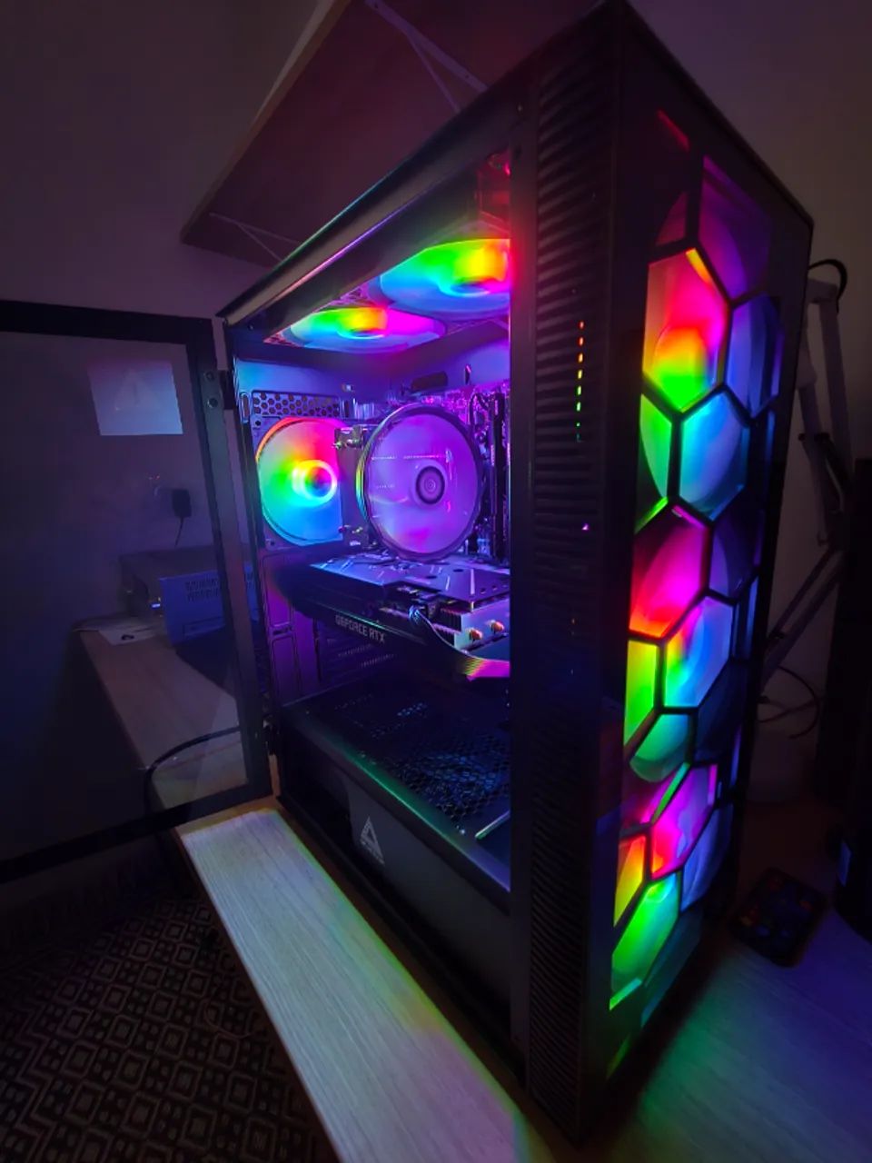 PC Gamer Intel i5 11400F RTX3070 8gb 32gb Nvme 1TB 850w