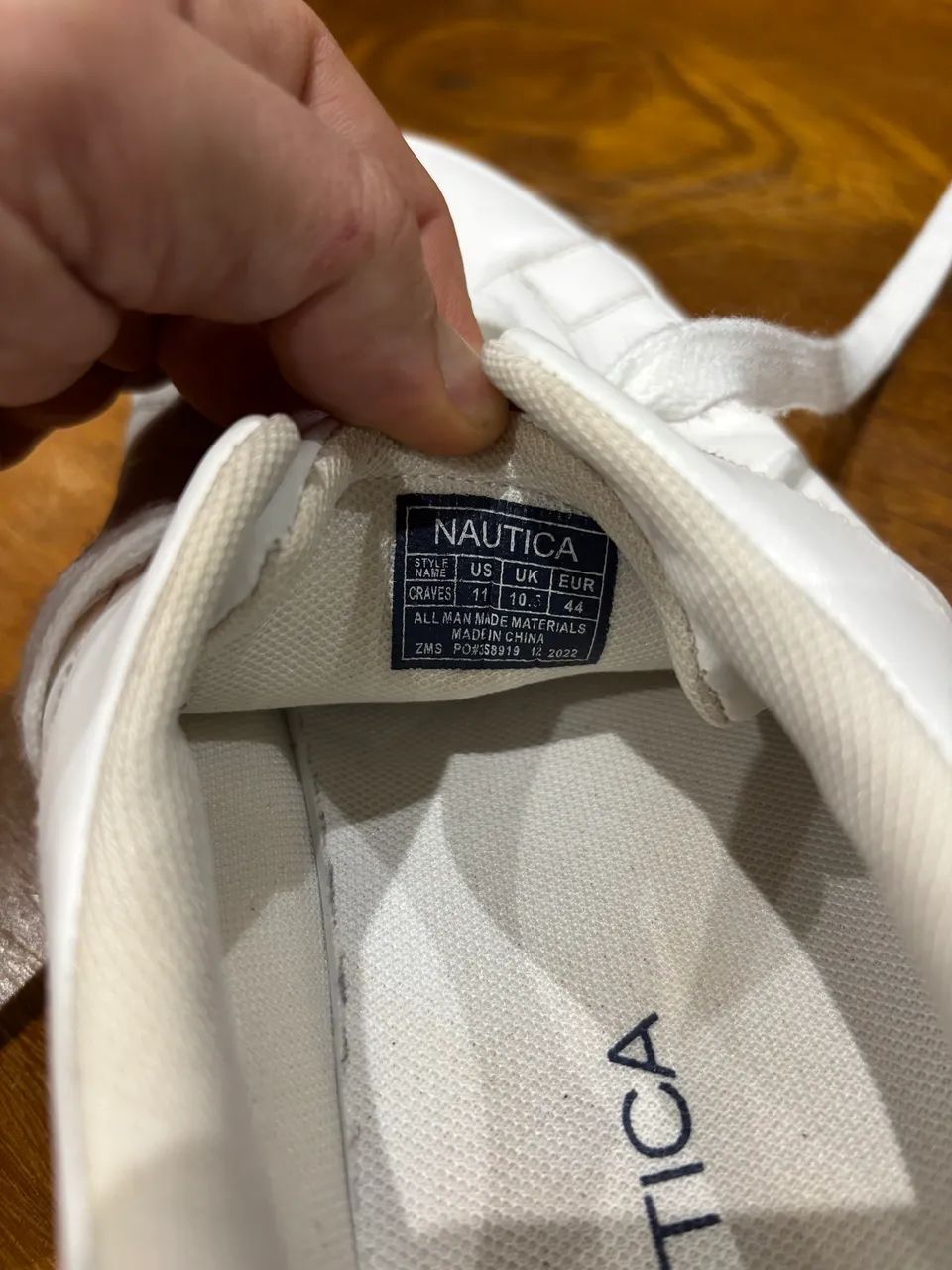 Tênis Nautica branco USA, confortável e estiloso  - Foto 2