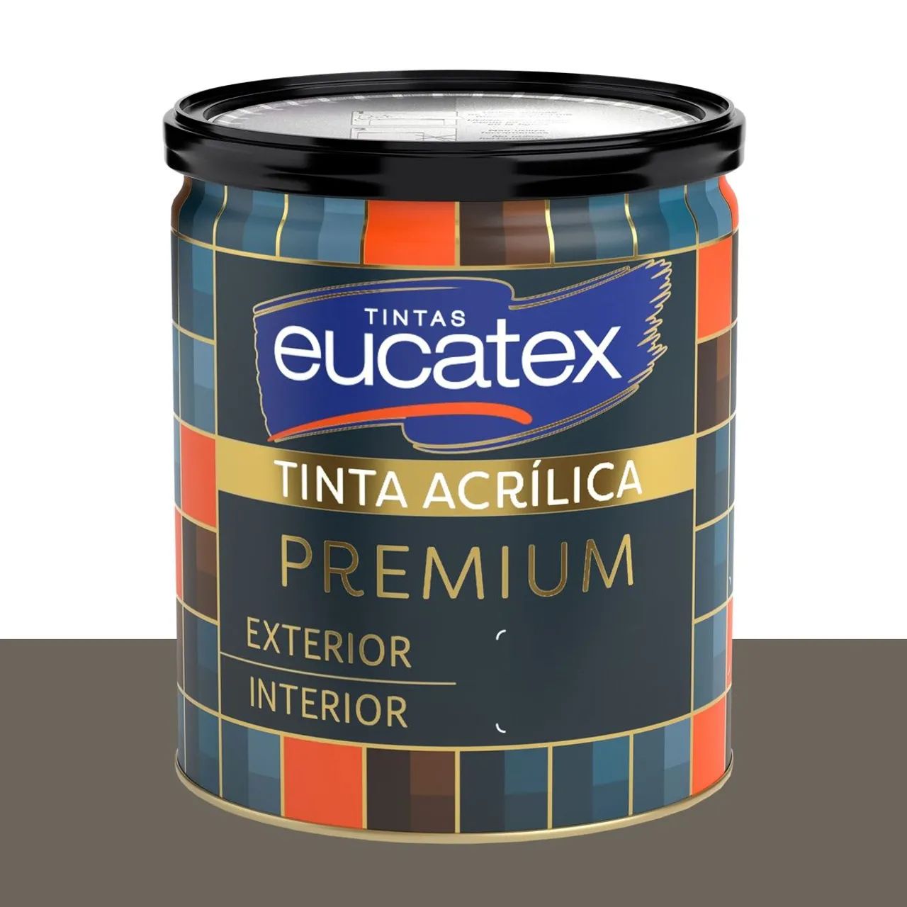 Tinta Acrílica Acetinada Eucatex Cocar 800 ml