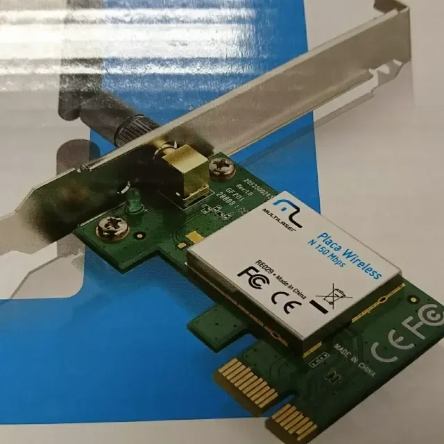 Placa de Rede Multilaser Wireless PCI-E 150Mbps RE029