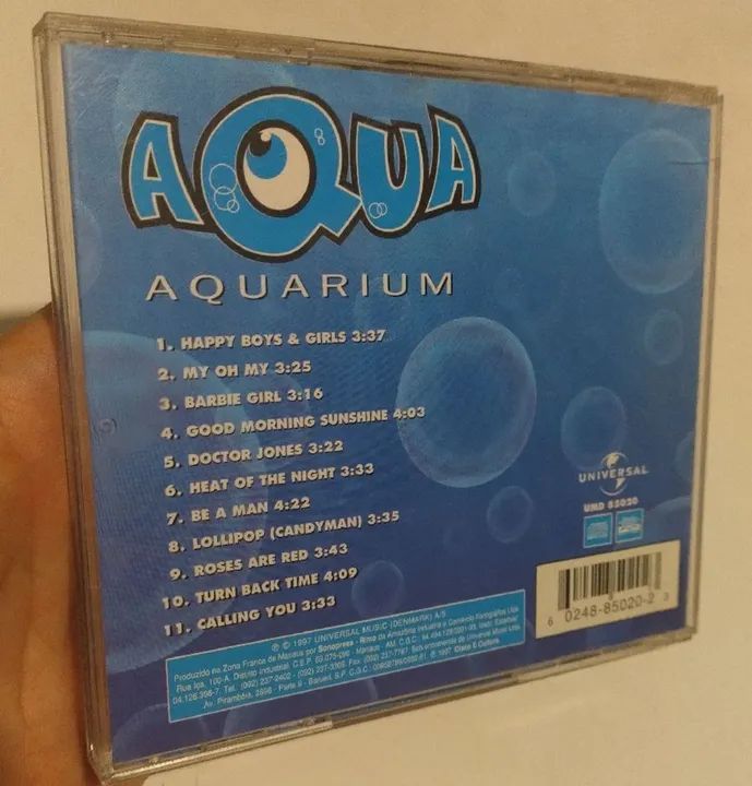 CD Aqua  Aquarium - Dance Music Eletrônica  - Foto 2
