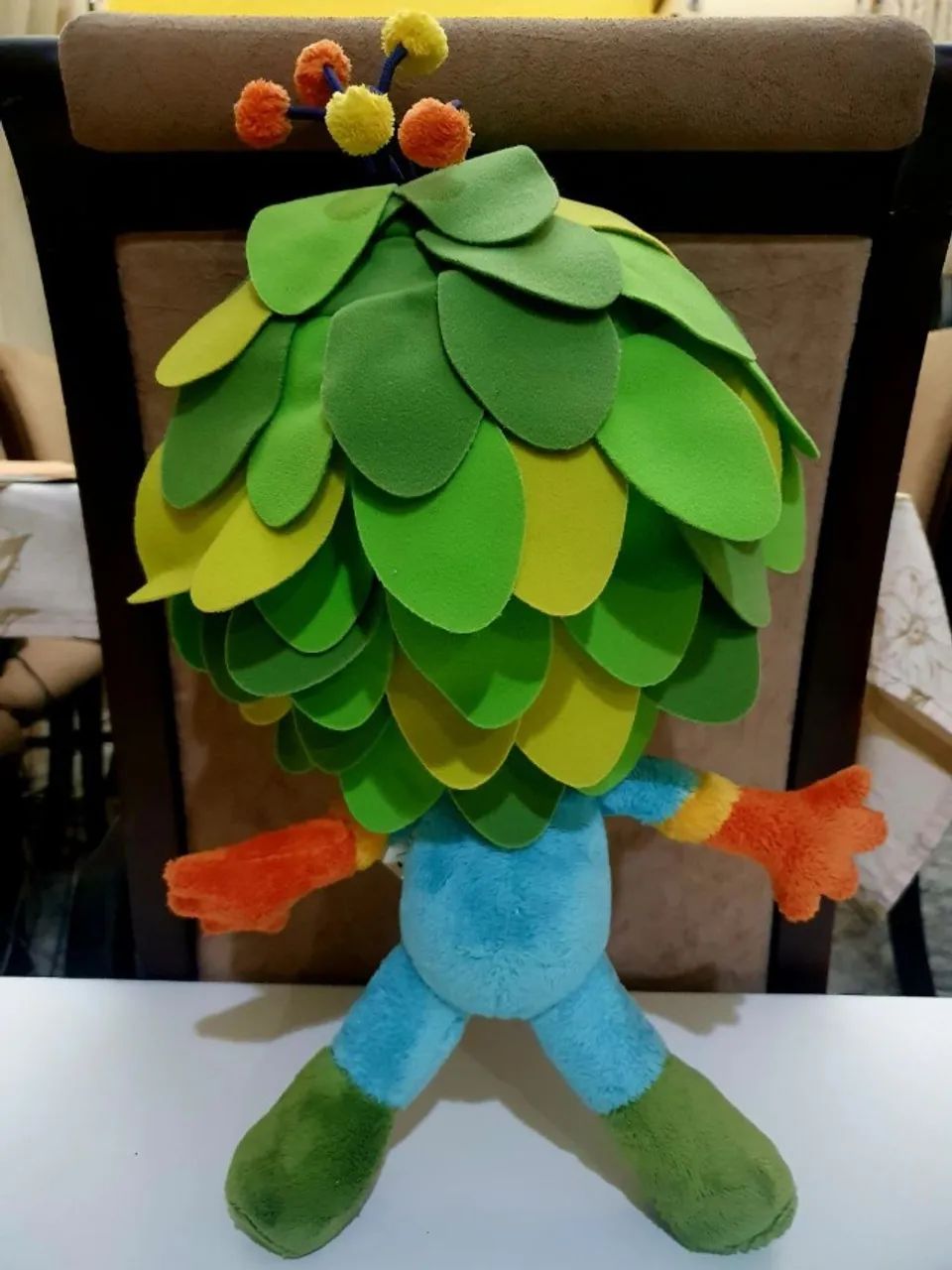 Mascote Paraolimpiada Rio 2016 Tom Original 45cm - Foto 3