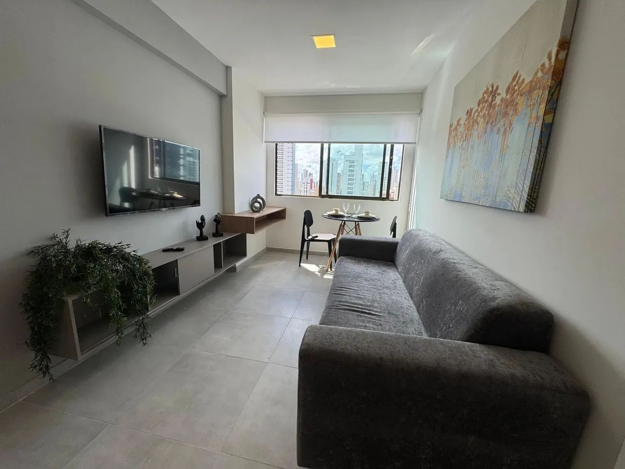 APARTAMENTO PARA ALUGUEL EM BOA VIAGEM AP DE LUXO NOVINHO COM 1 QUARTO MOBILIADO APENAS R$ - Foto 5