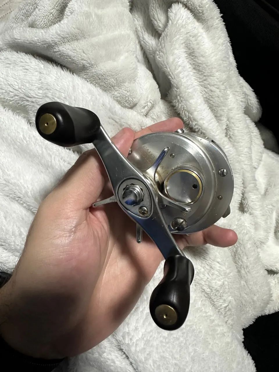 Carretilha Shimano Calcutta Conquest 201 DC - Foto 2