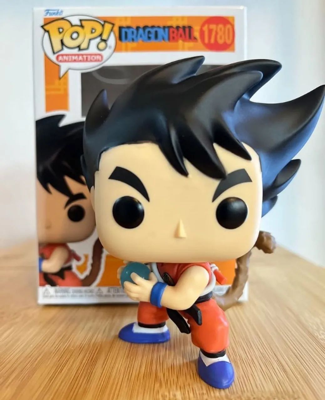 Kamehameha Young Goku Funko Pop Dragon Ball Goku Orange Nimbus