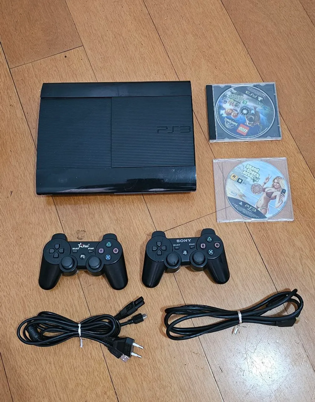 Playstation 3 Completo com Jogos