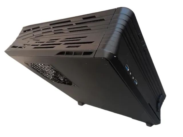 Gabinete HTPC Horizontal Silverstone RVZ01 Steam Machine - Foto 3