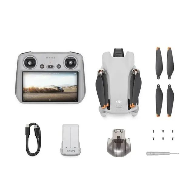 DJI MINI 3 CONTROLE COM TELA + BOLSA DJI NOVO LACRADO - Foto 2