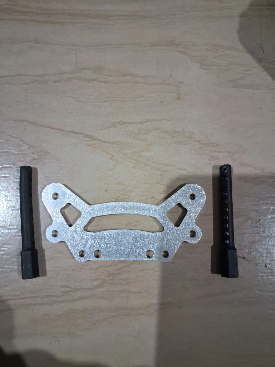 Rc Automodelo Plate + poste Bumper Kyosho Fazer 