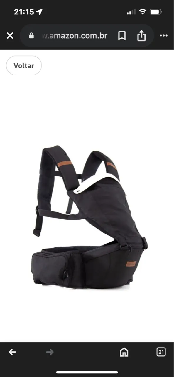 Canguru para Bebê Ergonômico - Conforto e Segurança!