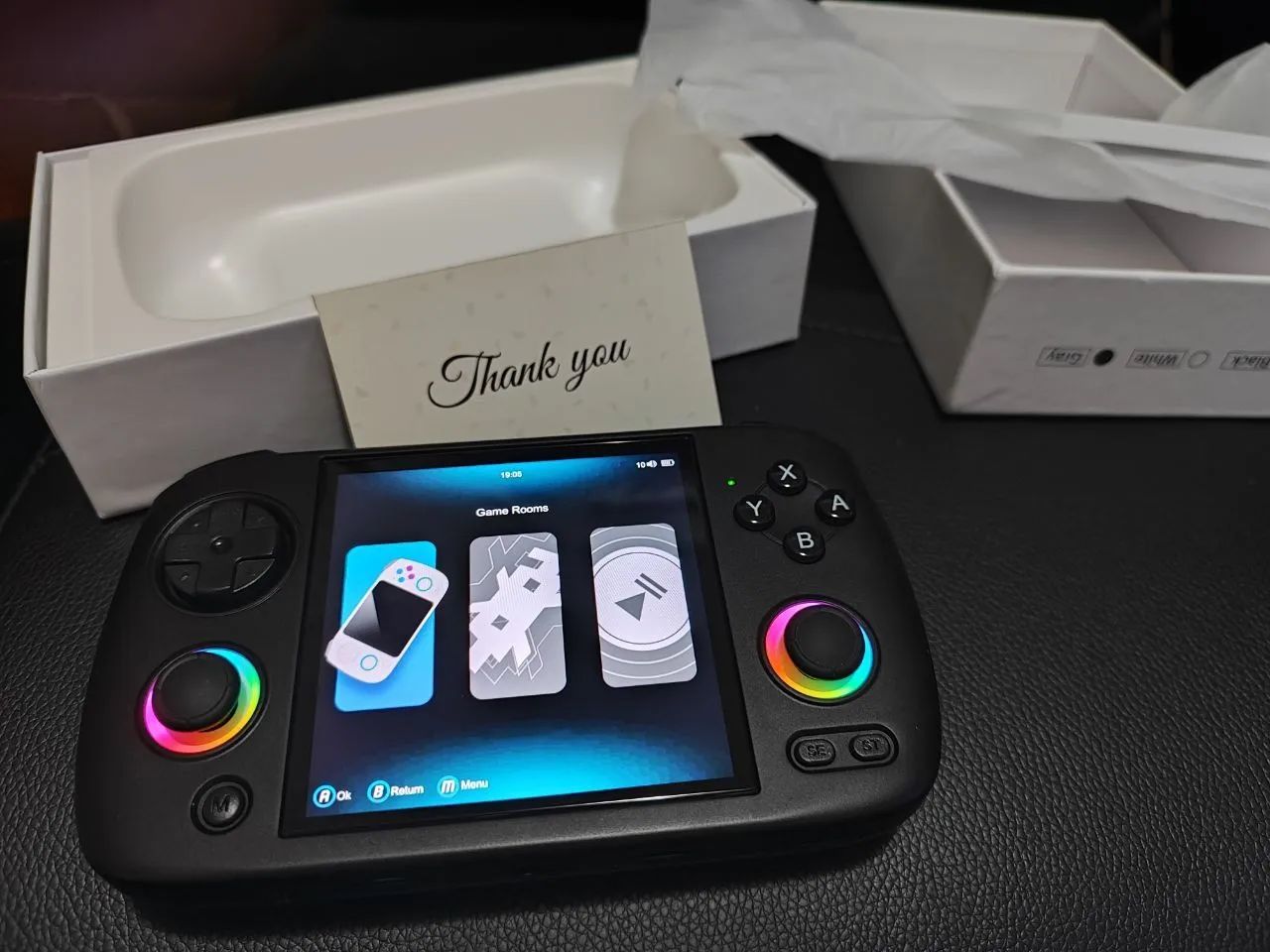 Anbernic RG Cube XX NOVO Com Jogos - Consoles de Vídeo Game