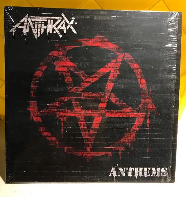 LP Vinil Anthrax Anthems 12´´ splatter NM