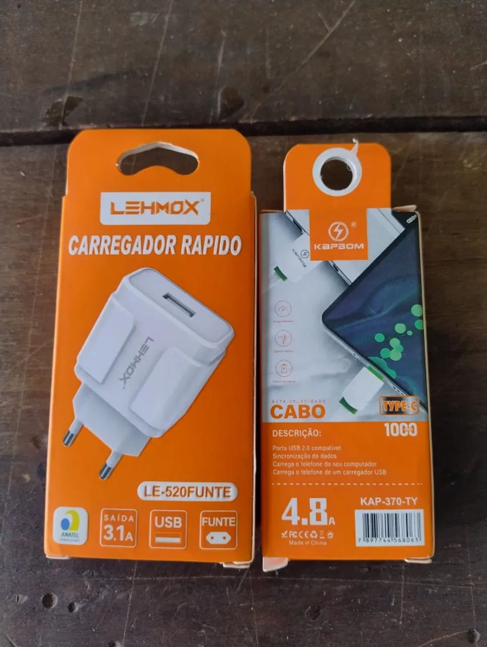 06 KIT CARREGADOR + CABO 1 M  - Foto 2