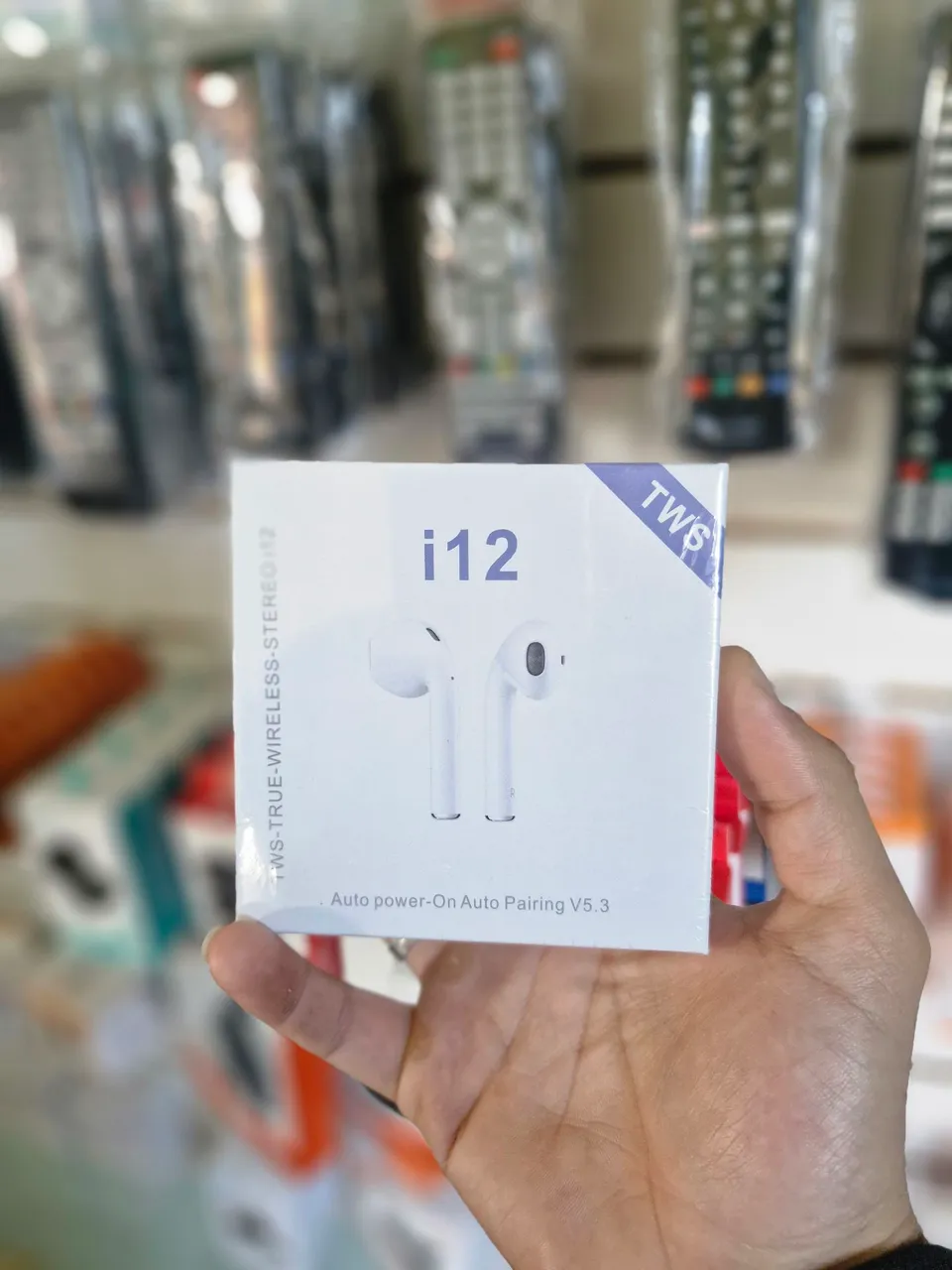 Fone de ouvido i12 TWS Bluetooth 5.3