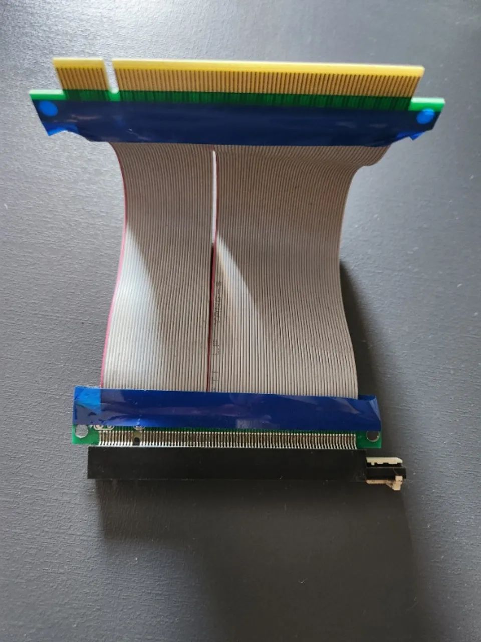 Cabo flat Chipal-pci-e 16x a 16x riser card - Foto 5