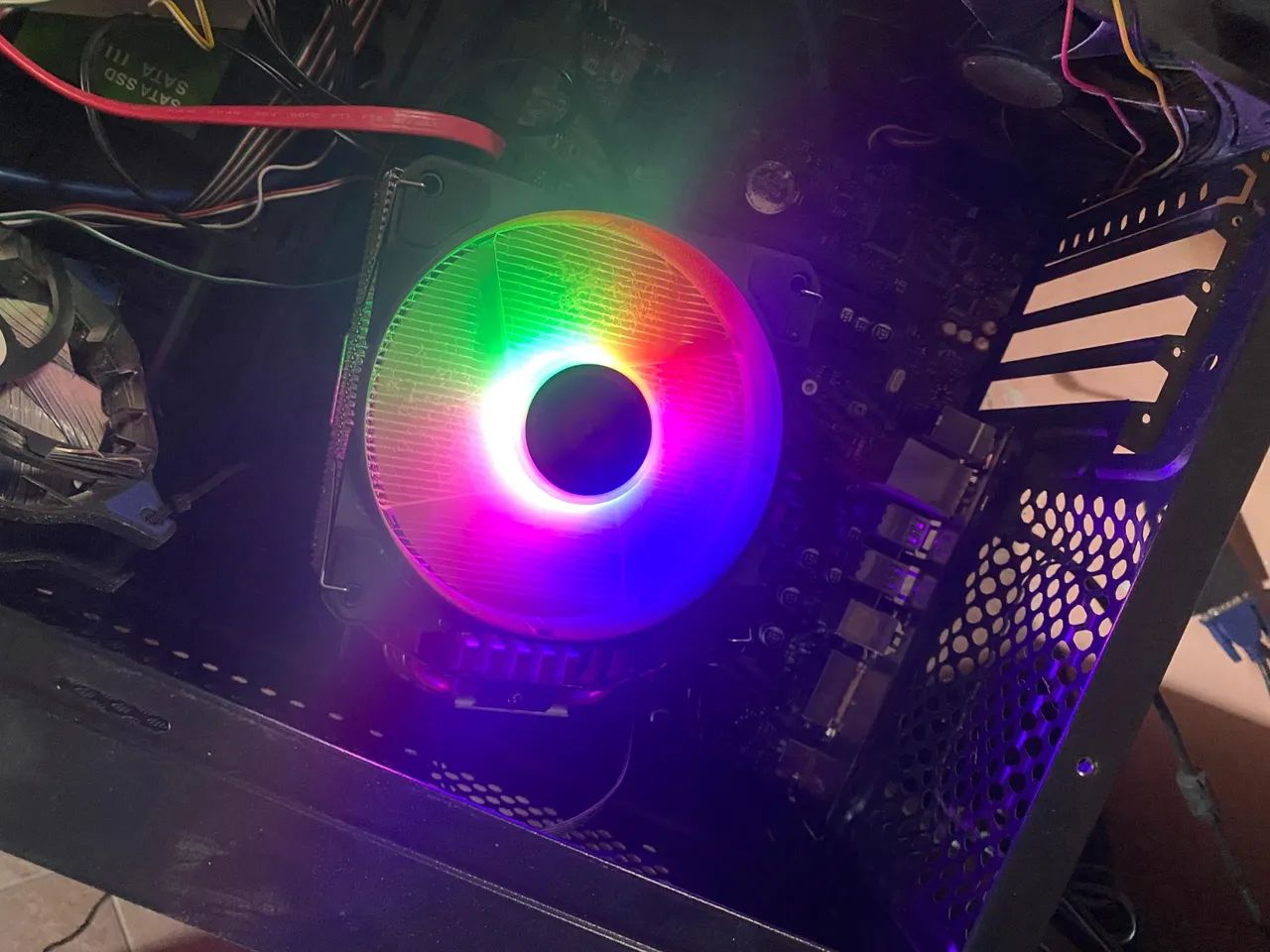 COLLER redragon AMD am4 com led - Foto 3