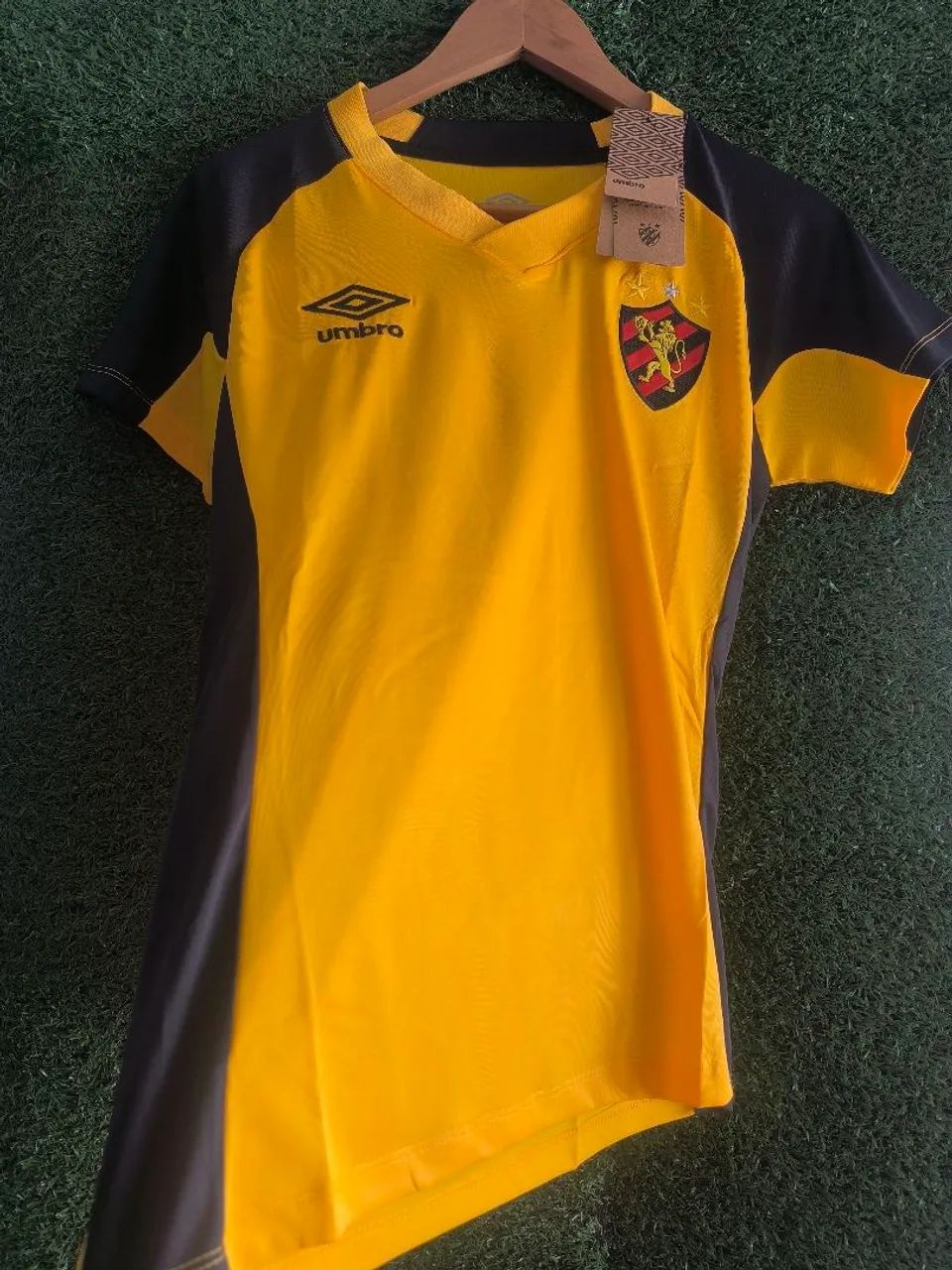 Camisa Sport amarela nova feminina - Foto 4