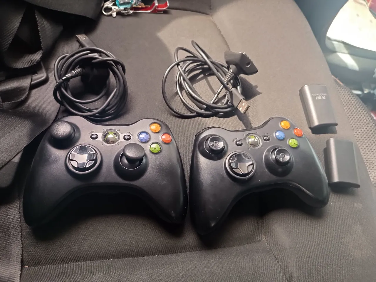 2 Controles Xbox 360 - Usados