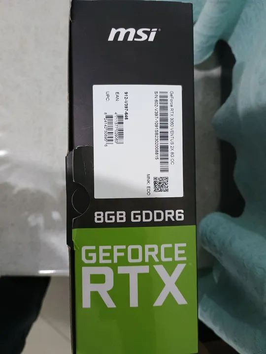 Placa de Vídeo GeForce RTX 3060 8GB GDDR6 MSI - Foto 2