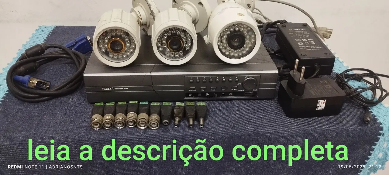 Dvr. H.264 leia a descrição completa.