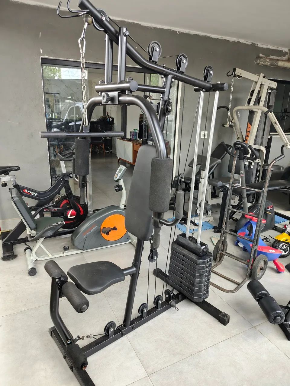 Aparelho de Musculação Completo para Treinar em Casa - Foto 2