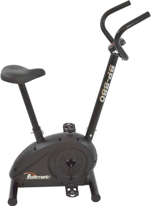 Bicicleta Ergométrica, tração mecânica, Preto - Nova ( Lacrada)