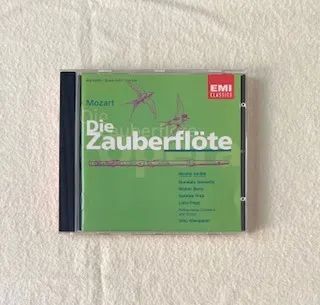 CD Mozart: 'Die Zauberflöte' (A Flauta Mágica) Made in Holland