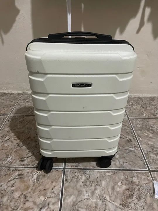 Mala de Viagem Pequena Branca - Foto 3