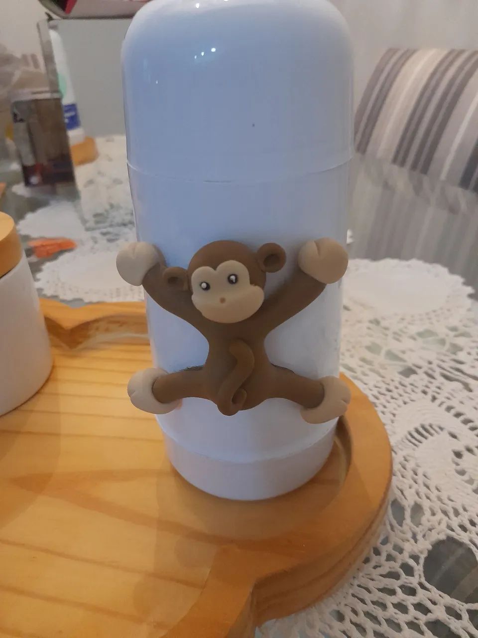 Kit de Pote para Bebê com Tema de Animais - Foto 5