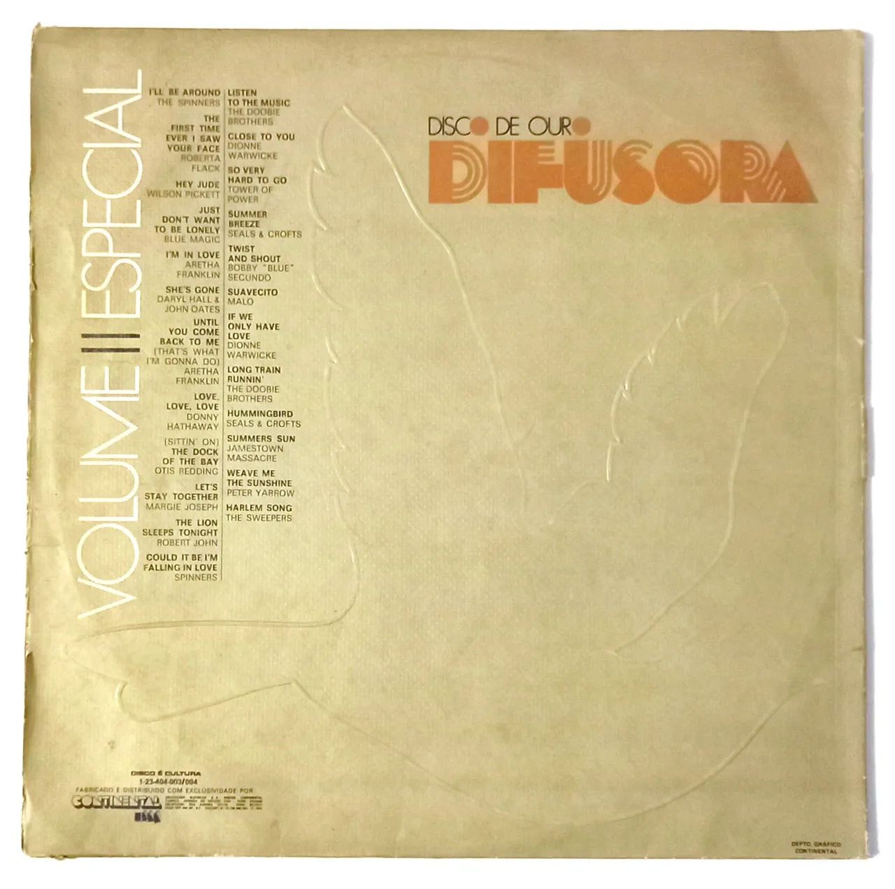 Disco de Ouro Difusora Volume II Especial (1974), vinil duplo - Foto 2